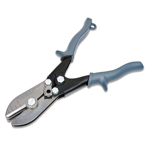 sheet metal tools home depot|Wiss 5 blade pipe crimper .